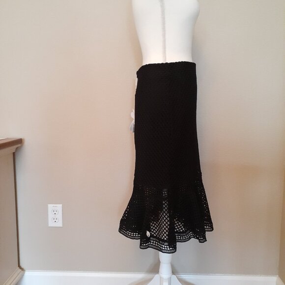 Vanilla Chocolate Knit Skirt  NWT - Picture 5 of 12